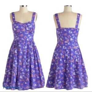 Bea & Dot by ModCloth bumper car print dress